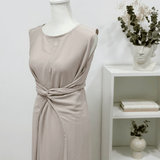 Sous abaya MINHAH - Limestone