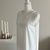 Sous abaya SAHEEL - White