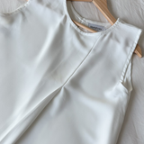 Sous abaya SAHEEL - White