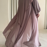 Abaya NAWHA - Rosybrown