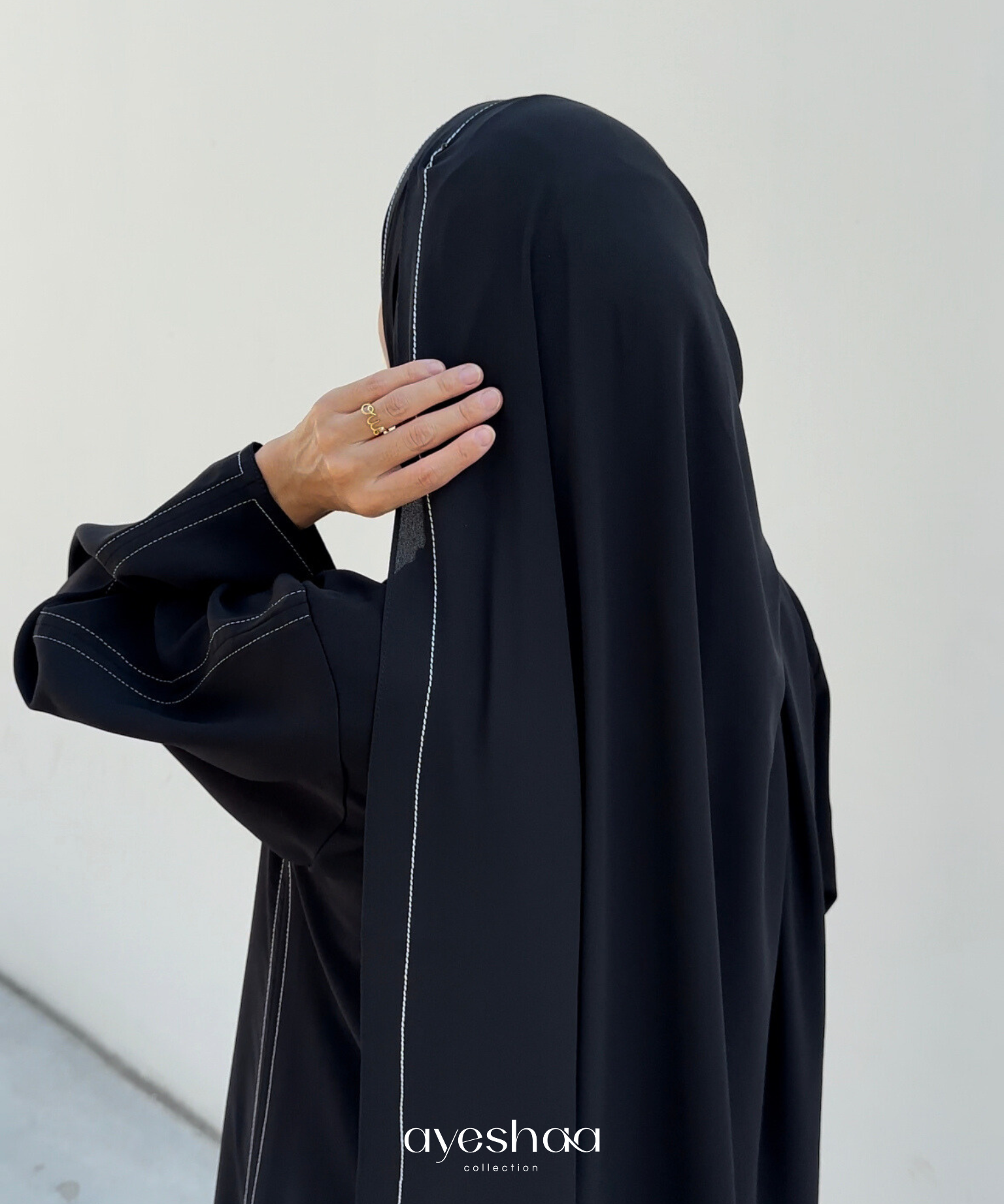 hijab line ayeshaa collection, hijab premium, hijab dubai, hijab broderie, hijab soie de medine, hijab fluide, hijab mariage