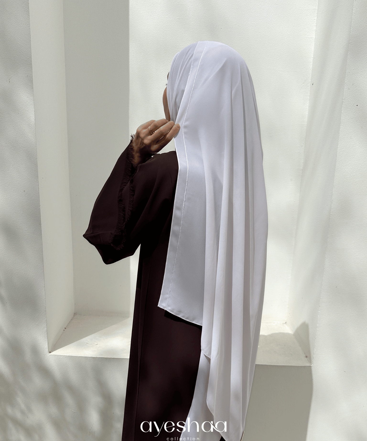 Hijab blanc, khimar blanc, pae blanc, hijab prêt a enfiler blanc, mastour, hijab line, hijab mousseline blanc, hijab soie de medine blanc, hijab jazz, sedef